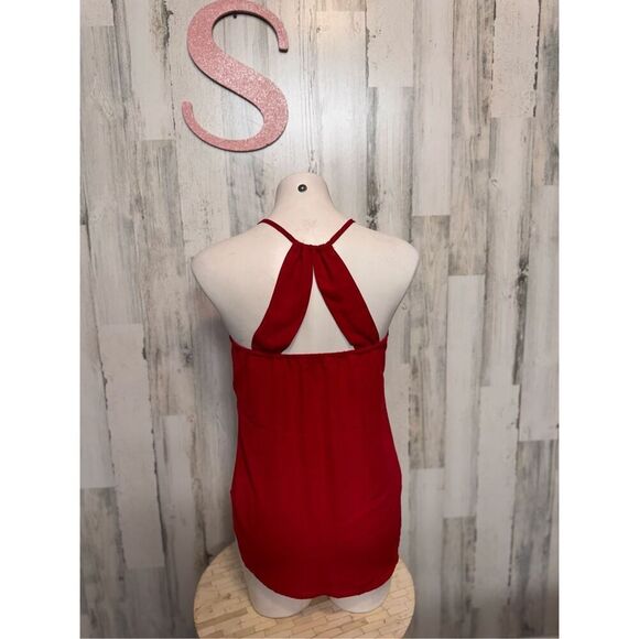 Sequin hearts red blouse size small - Picture 5 of 10